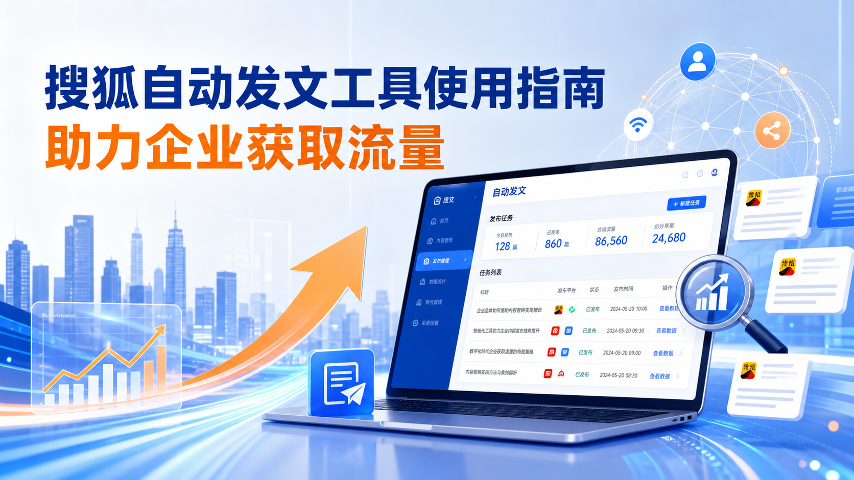 搜狐自动发文工具的使用指南：助力胡杨河企业获取流量